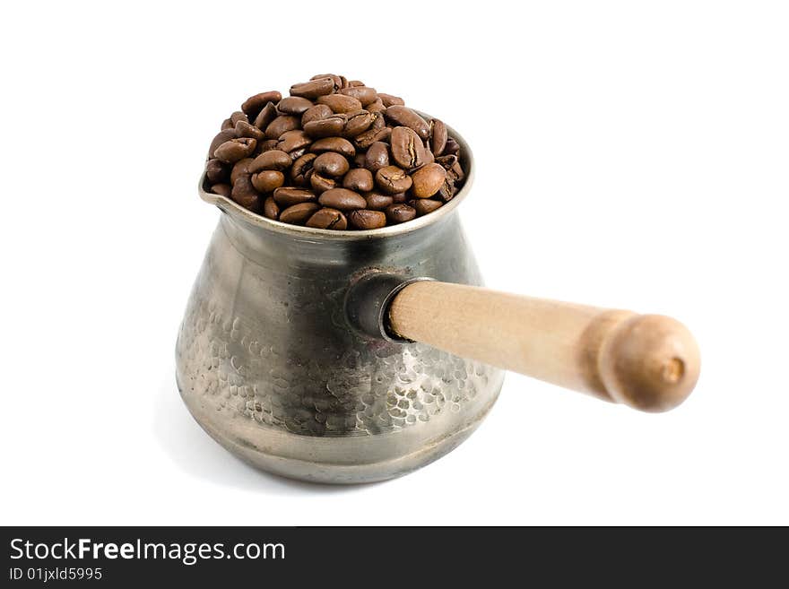 Coffee pot isolated