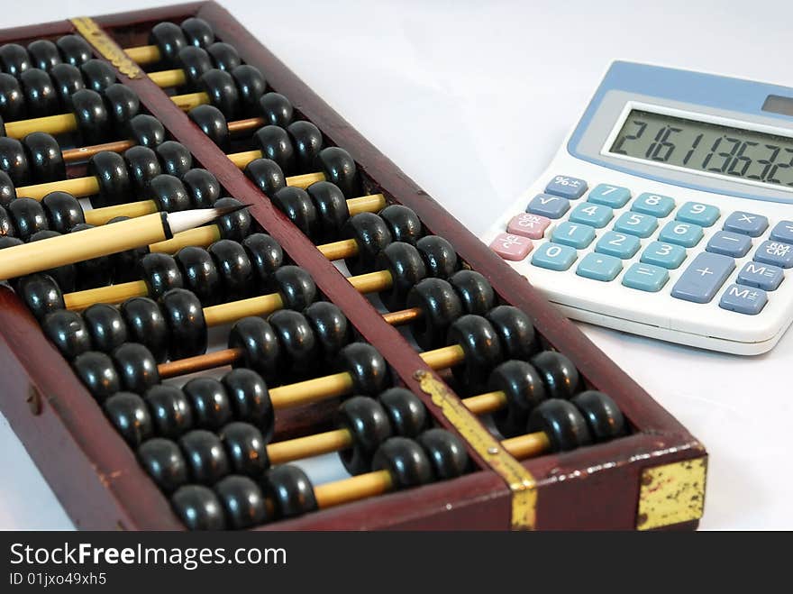 Traditional Chinese calculation tool-Abacus