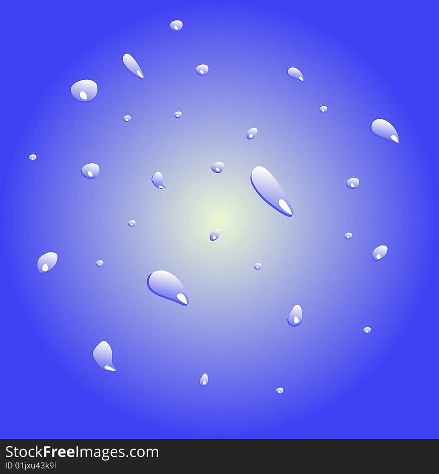 Blue bubbles