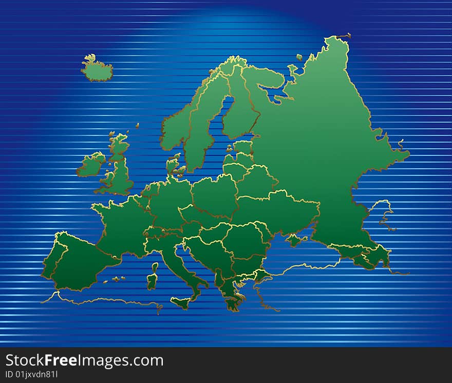 Vector Europe Map