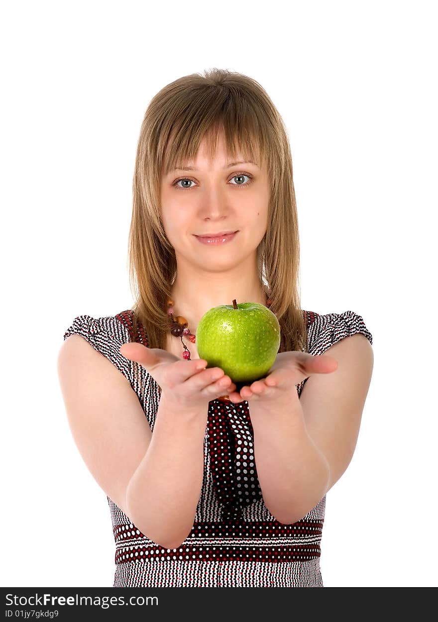 Woman With Apple