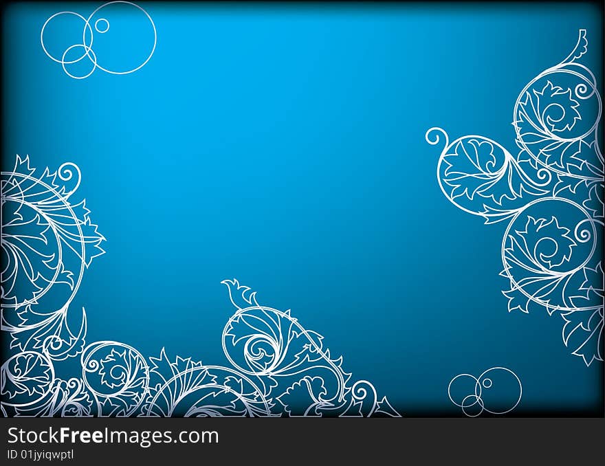 Vector decorative illustration for graphic design. Vector decorative illustration for graphic design.