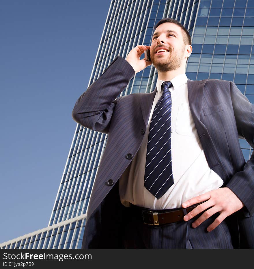 The Happy Modern Businessman