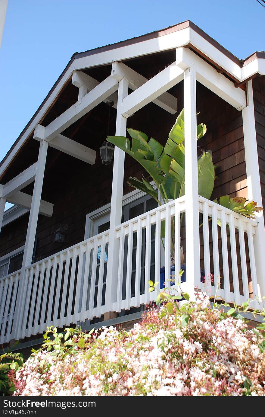 Wooden Balcony