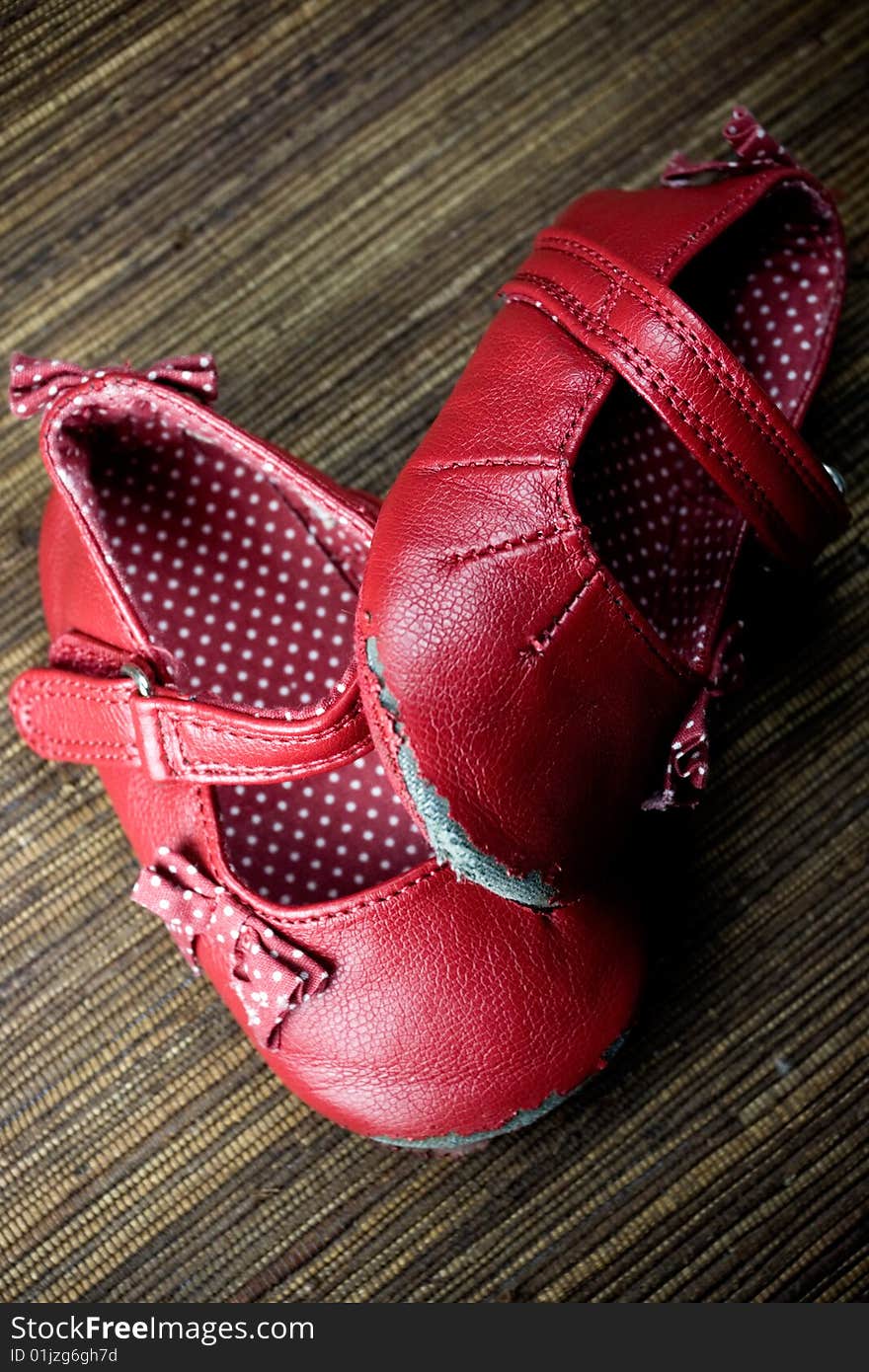 Worn Baby Shoes