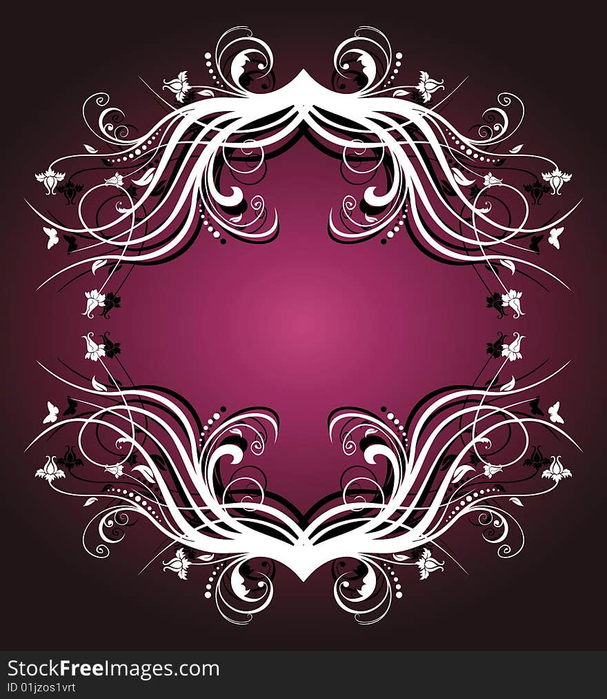 Abstract floral frame.
vector illustration. Abstract floral frame.
vector illustration.