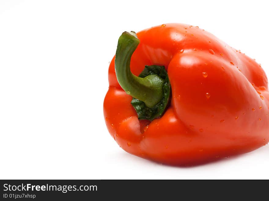 Orange bulgarian pepper part five