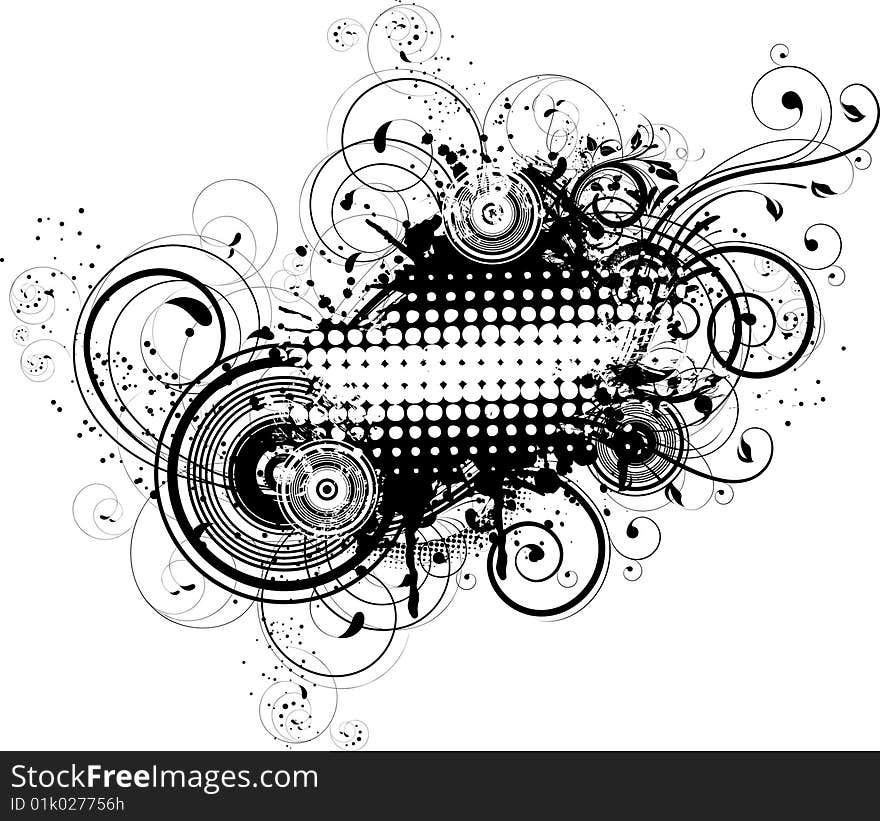 Abstract vector illustration for design. Abstract vector illustration for design.