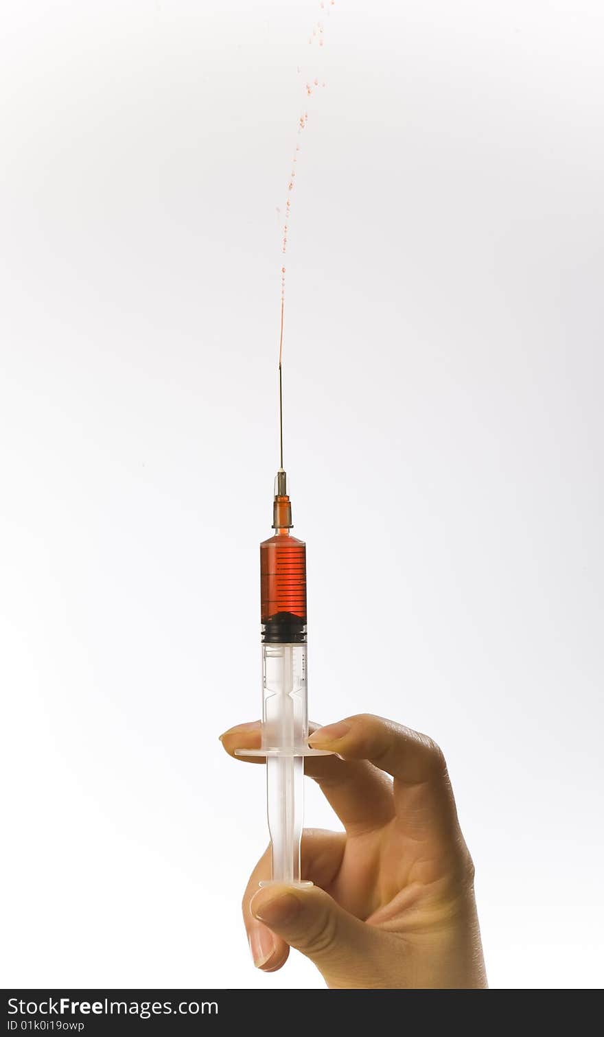 Blood syringe