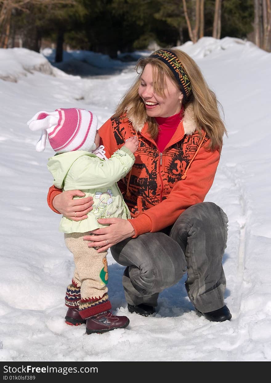 Child With Mother