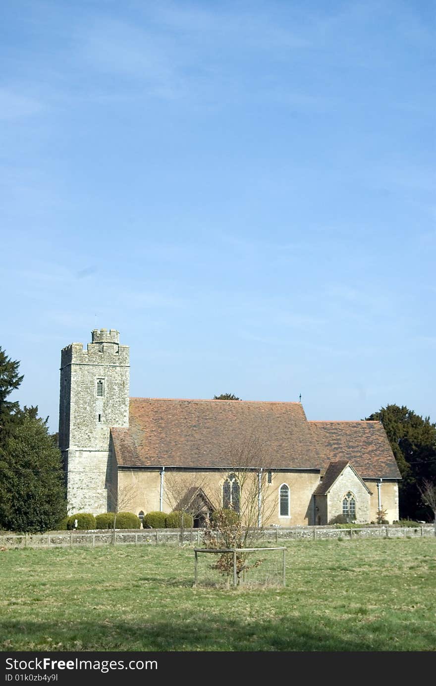 All Saints Church West Farleigh Kent England