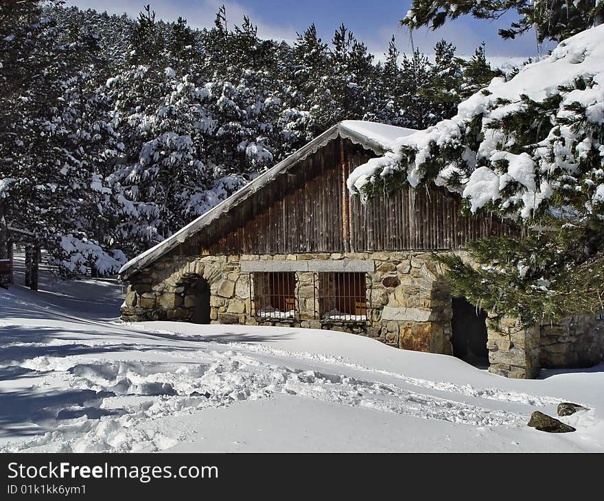 Refuge Navafría, Madrid, Spain