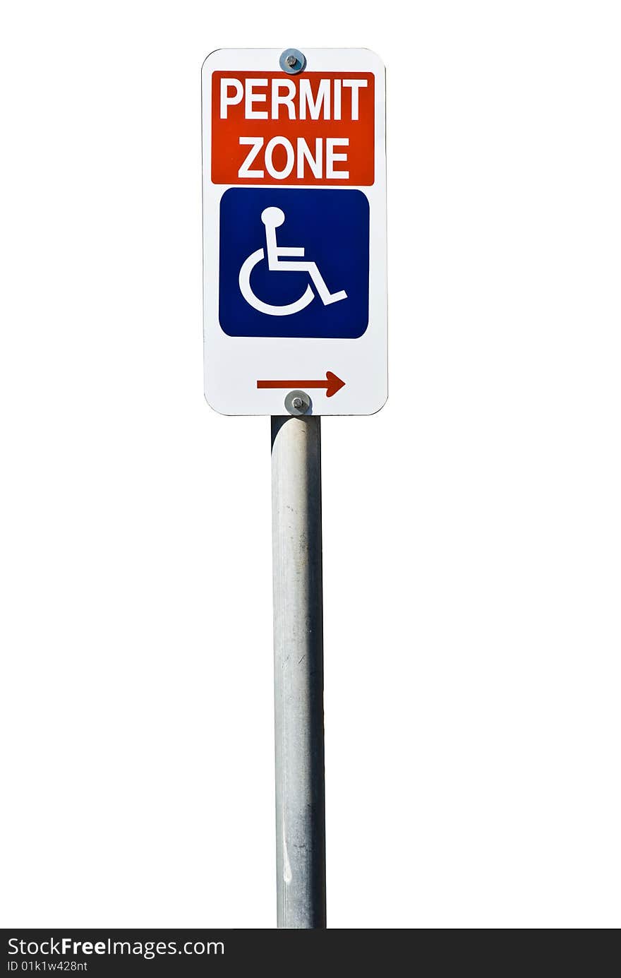 Disabled Parking Sign