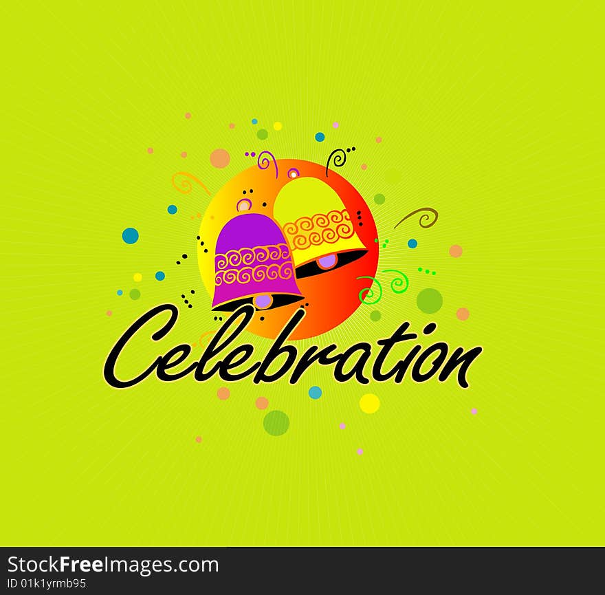 Celebration art work done in adobe