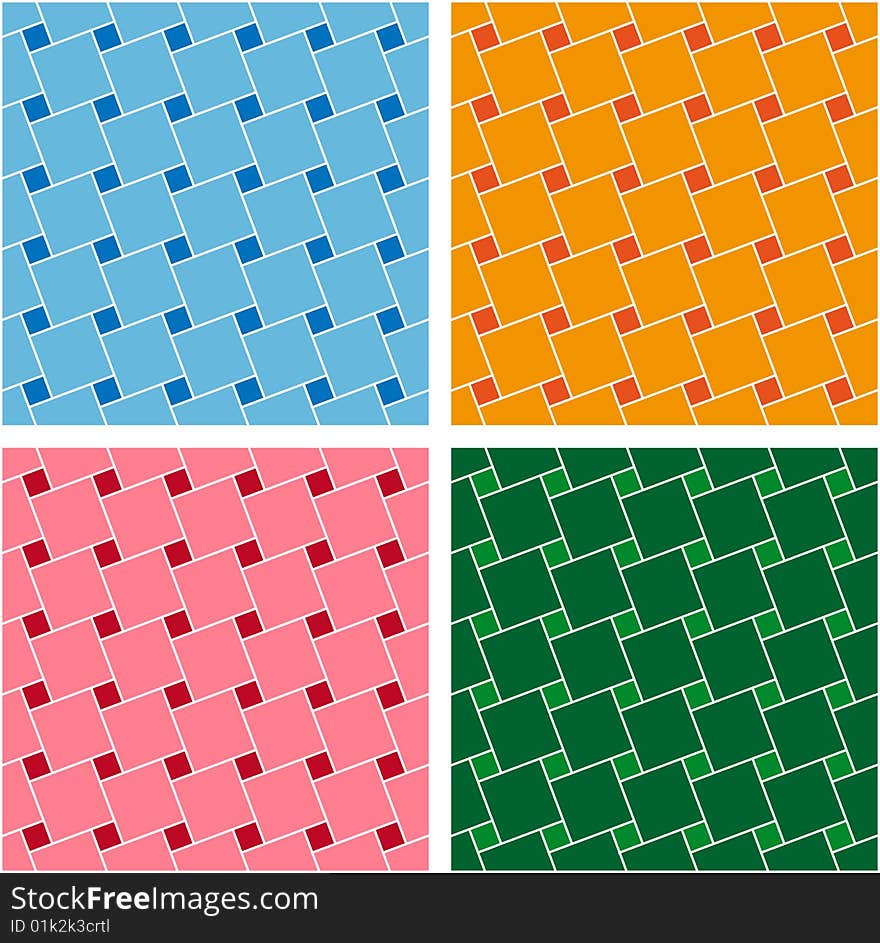 Mosaic consist of color squares. Vector illustration. Mosaic consist of color squares. Vector illustration