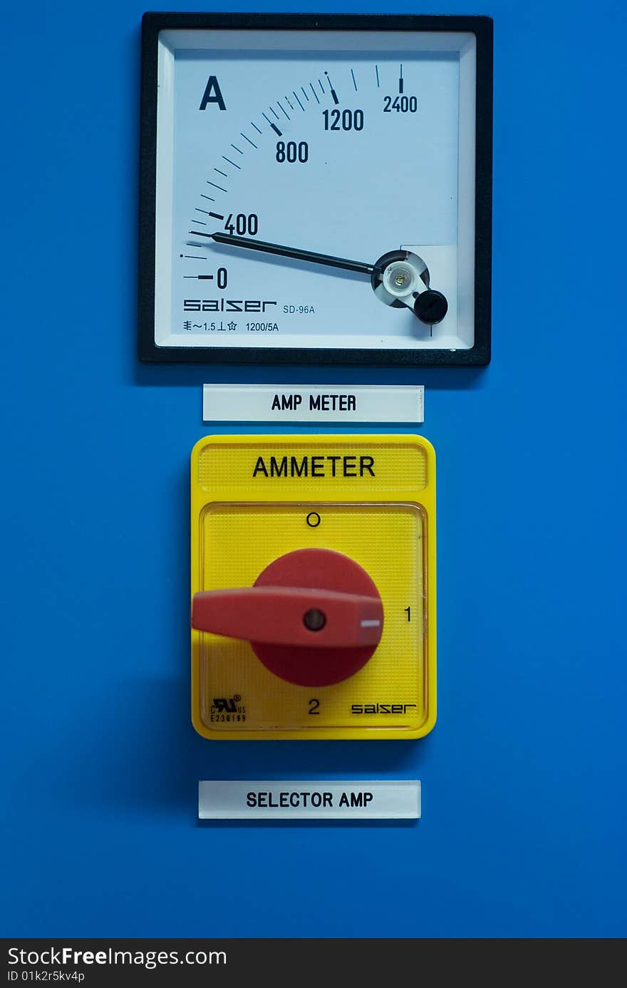 Industrial amperemeter