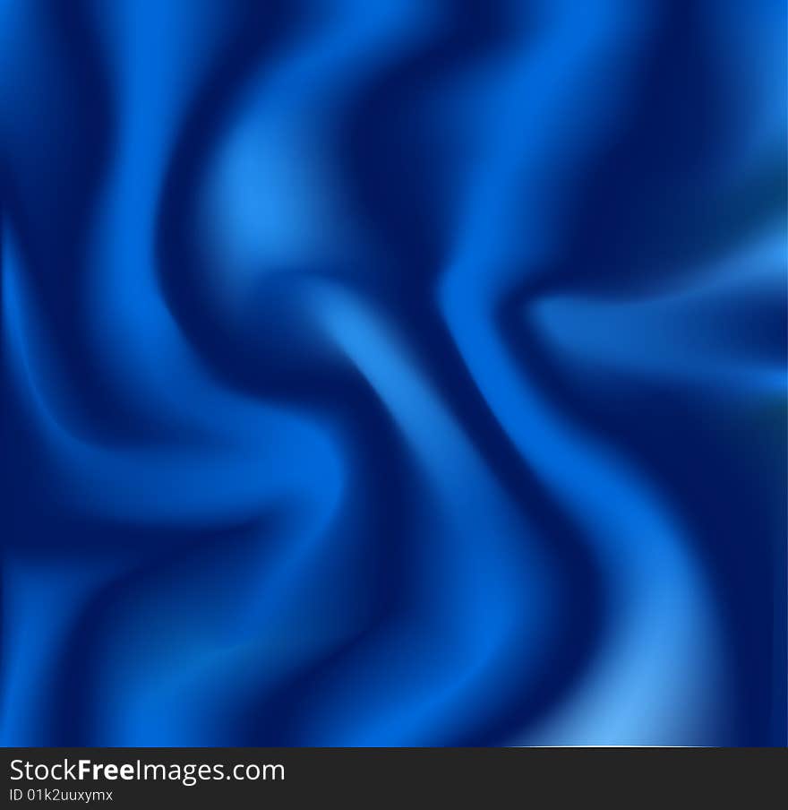 Vector blue Elegant satin background