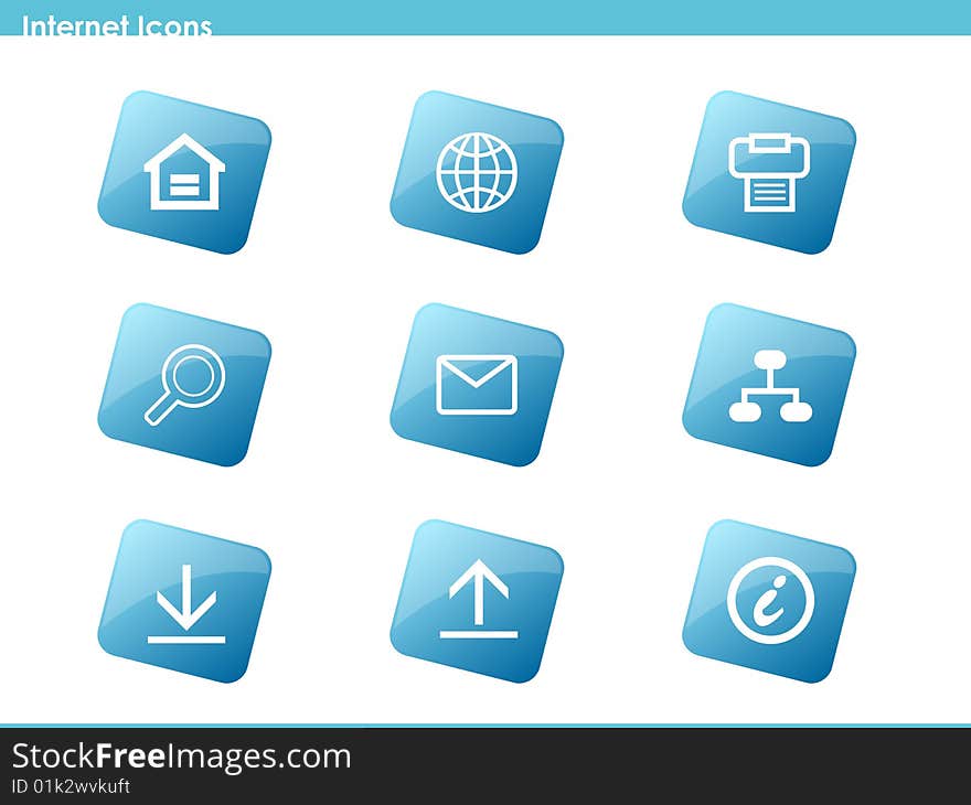 A set of Web Icons.