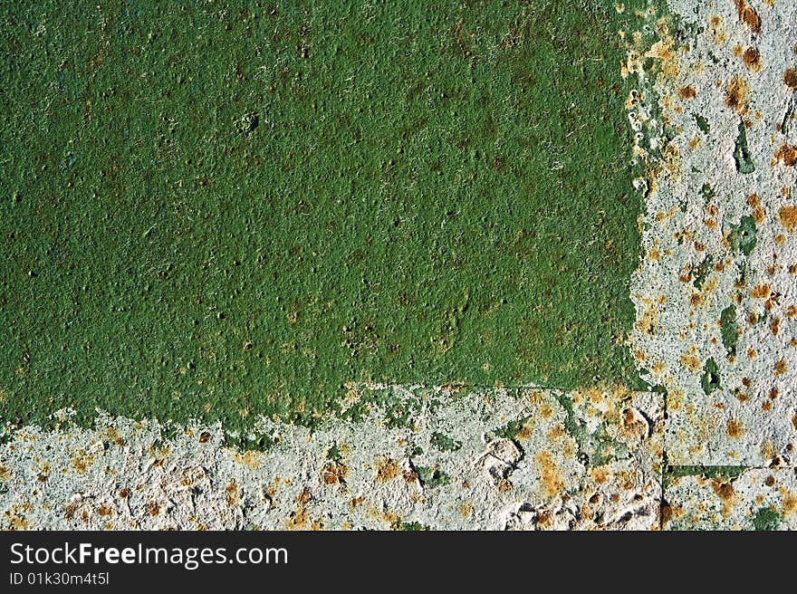 Grunge Metal Background, rust present