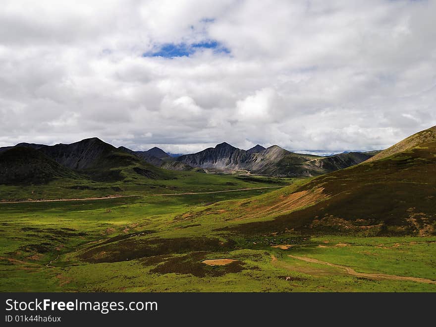 Plateau scenery