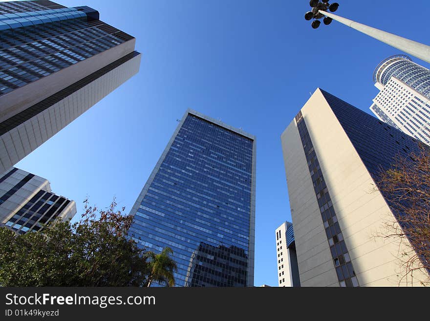 Skyscraper in the center of Tel Aviv