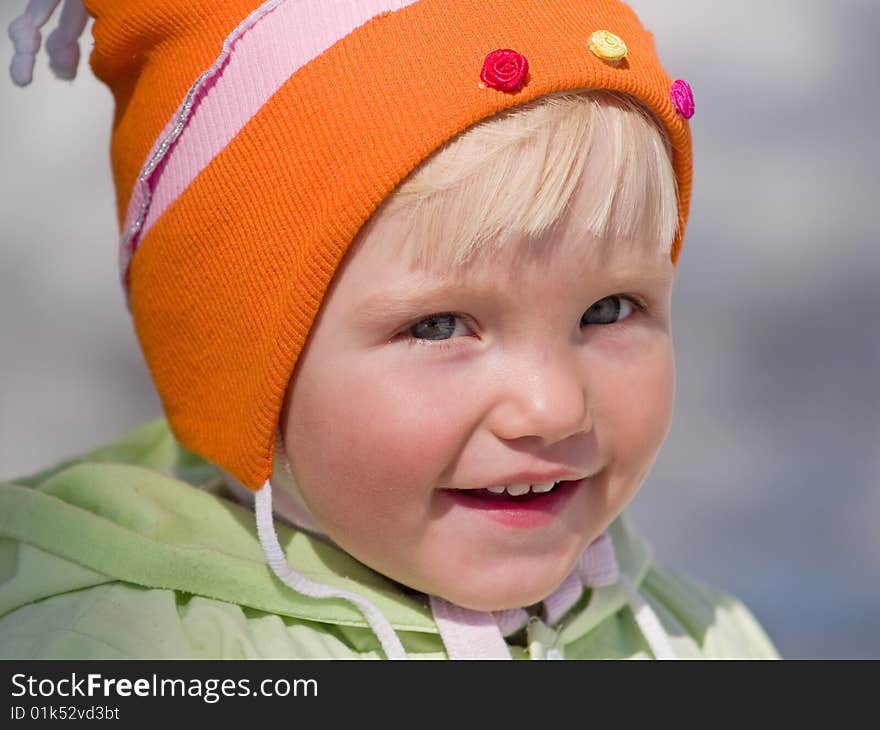 Beauty Girl Smiling