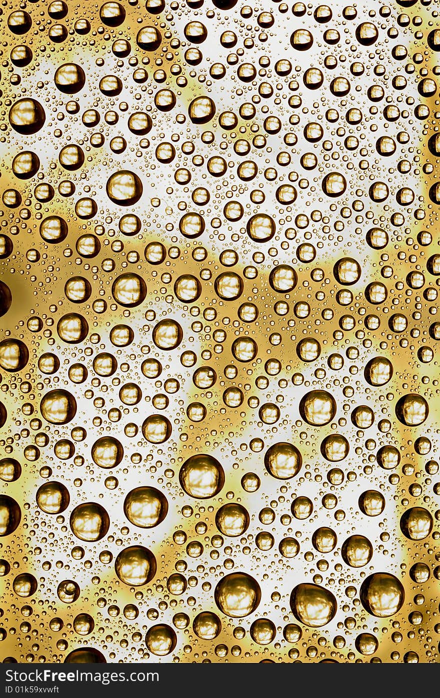 Water drops background