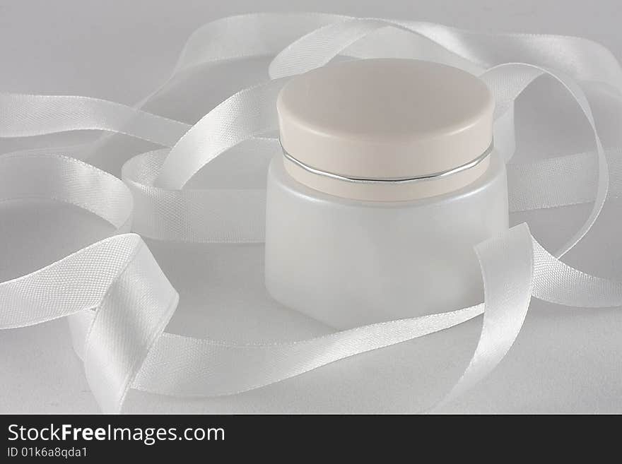 Jar And Ribbon