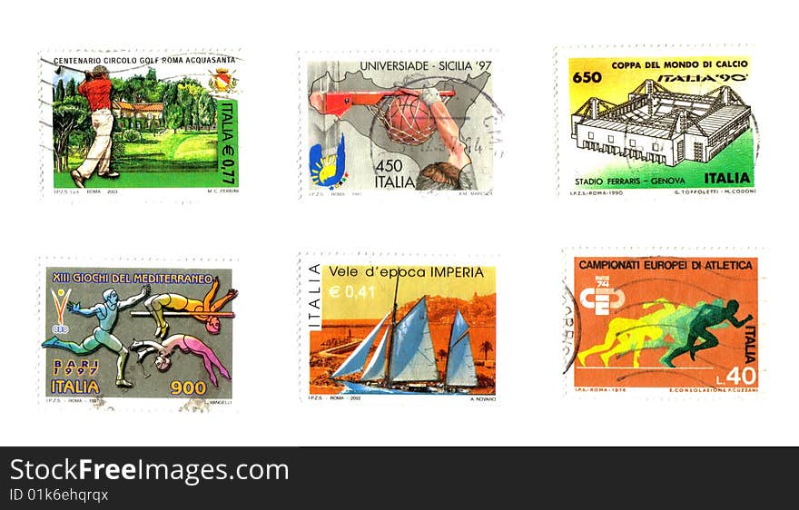 Sport: post stamps