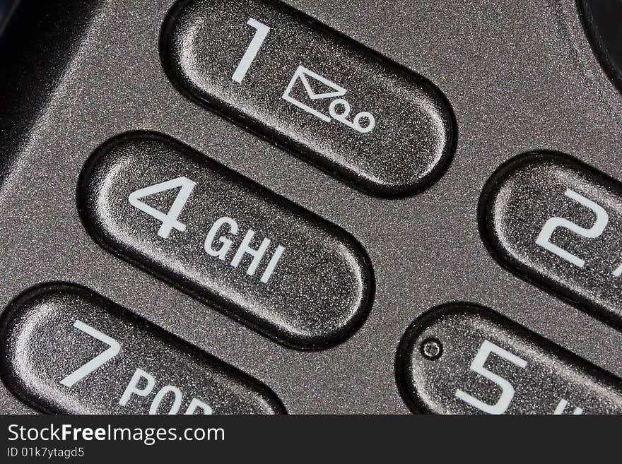 Close up shot of a mobile phone with a message symbol clearly visable. Close up shot of a mobile phone with a message symbol clearly visable