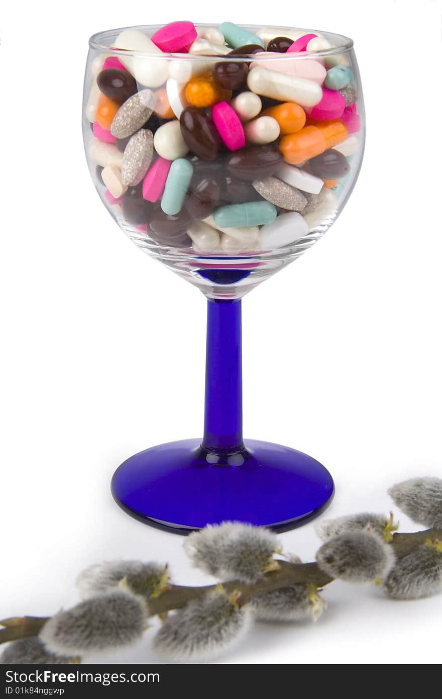 Pharmaceuticals in glass, pharmaceutical retirement against whites background. Pharmaceuticals in glass, pharmaceutical retirement against whites background.