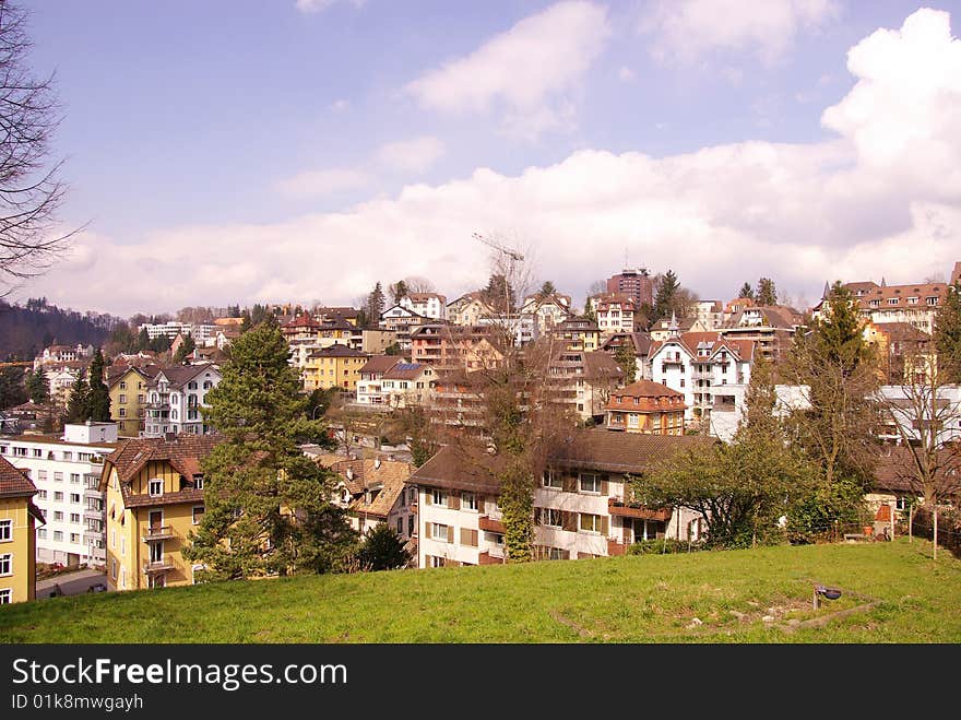 A View at Lucerne Switzerland