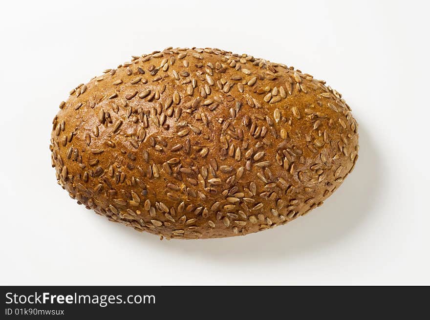 Loaf of bread with sunflower seeds. Loaf of bread with sunflower seeds