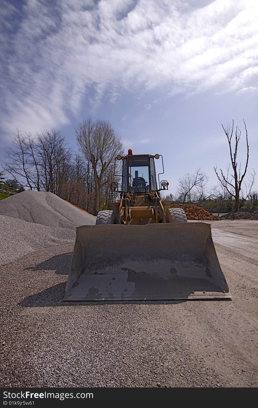 Yellow Bulldozer