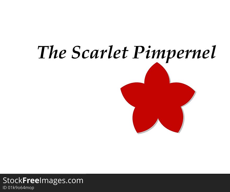 The Scarlet Pimpernel Symbol