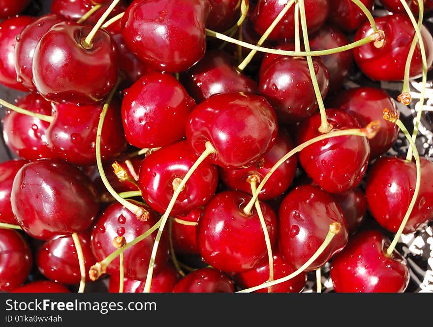 Wet Wild Cherries