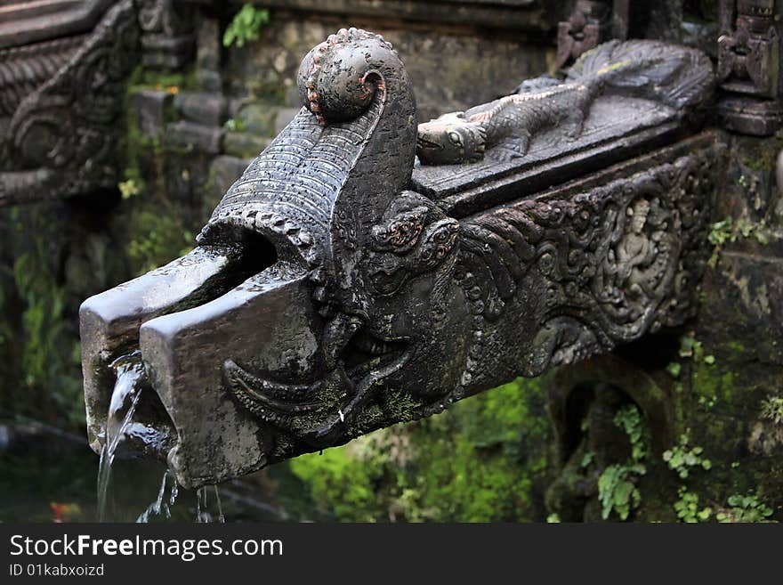 Stone carvings in kathmandu, nepal