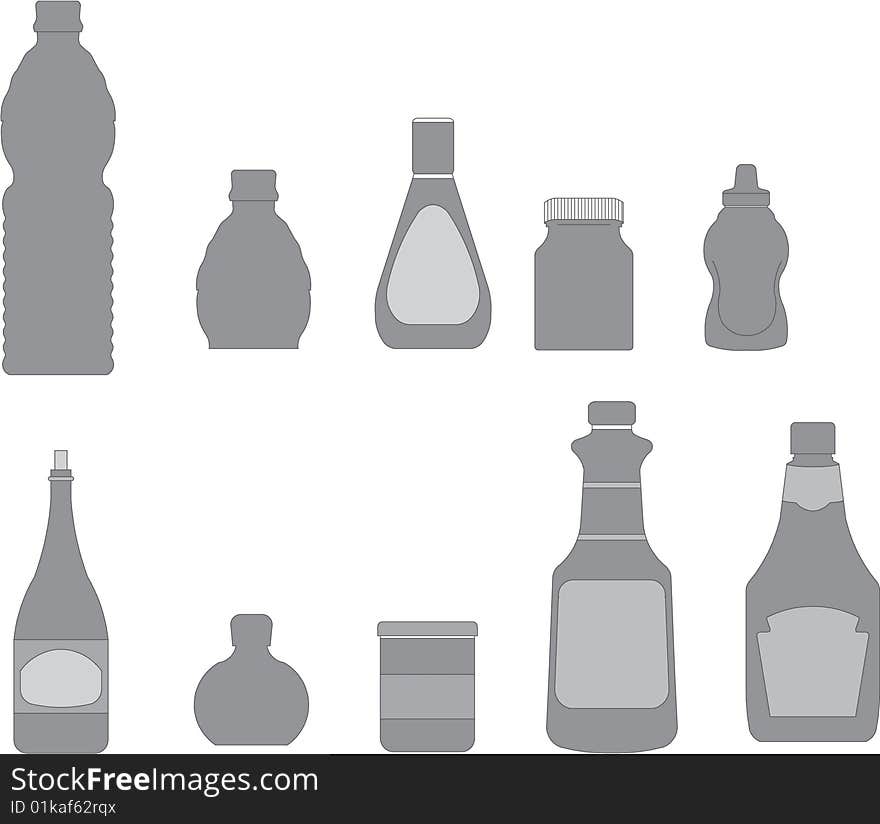 Jar, Container, Bottle, Spices