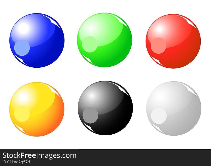 Color sphere collection