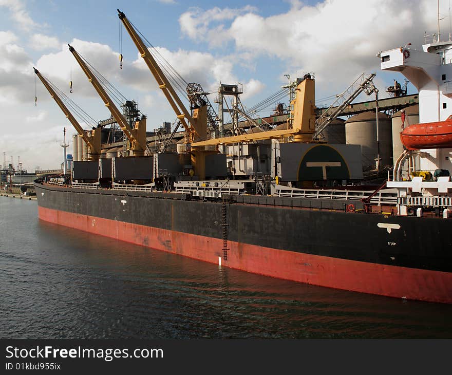 A Ship In The Port Of Ravenna