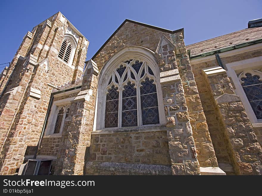 From a little college town in upstate Pennsylvania an ornate chapel. From a little college town in upstate Pennsylvania an ornate chapel