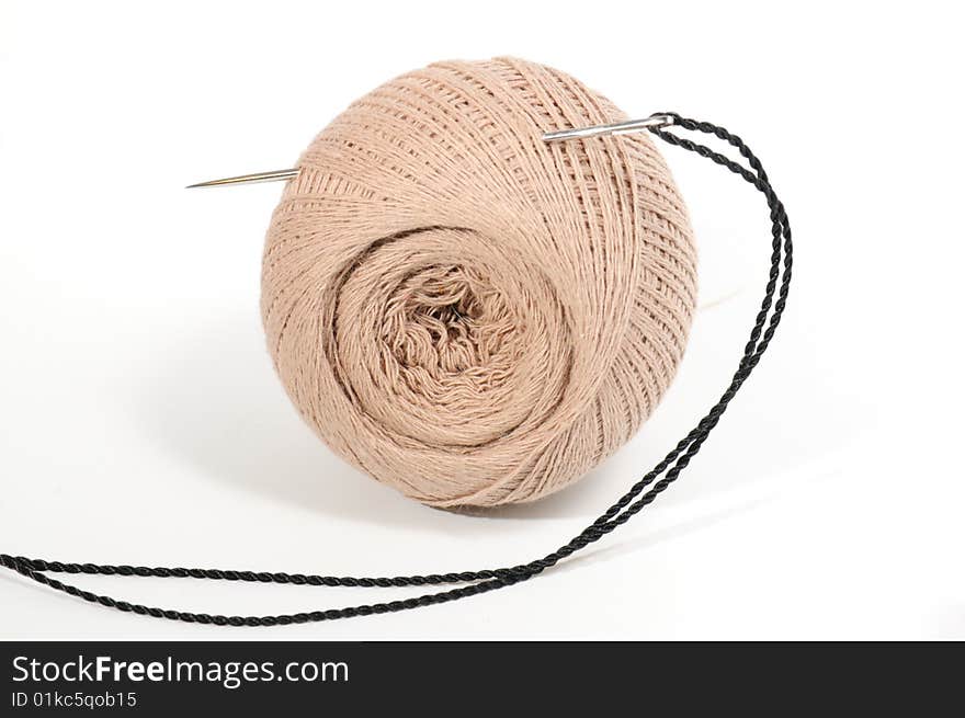 Thread and sewing needle