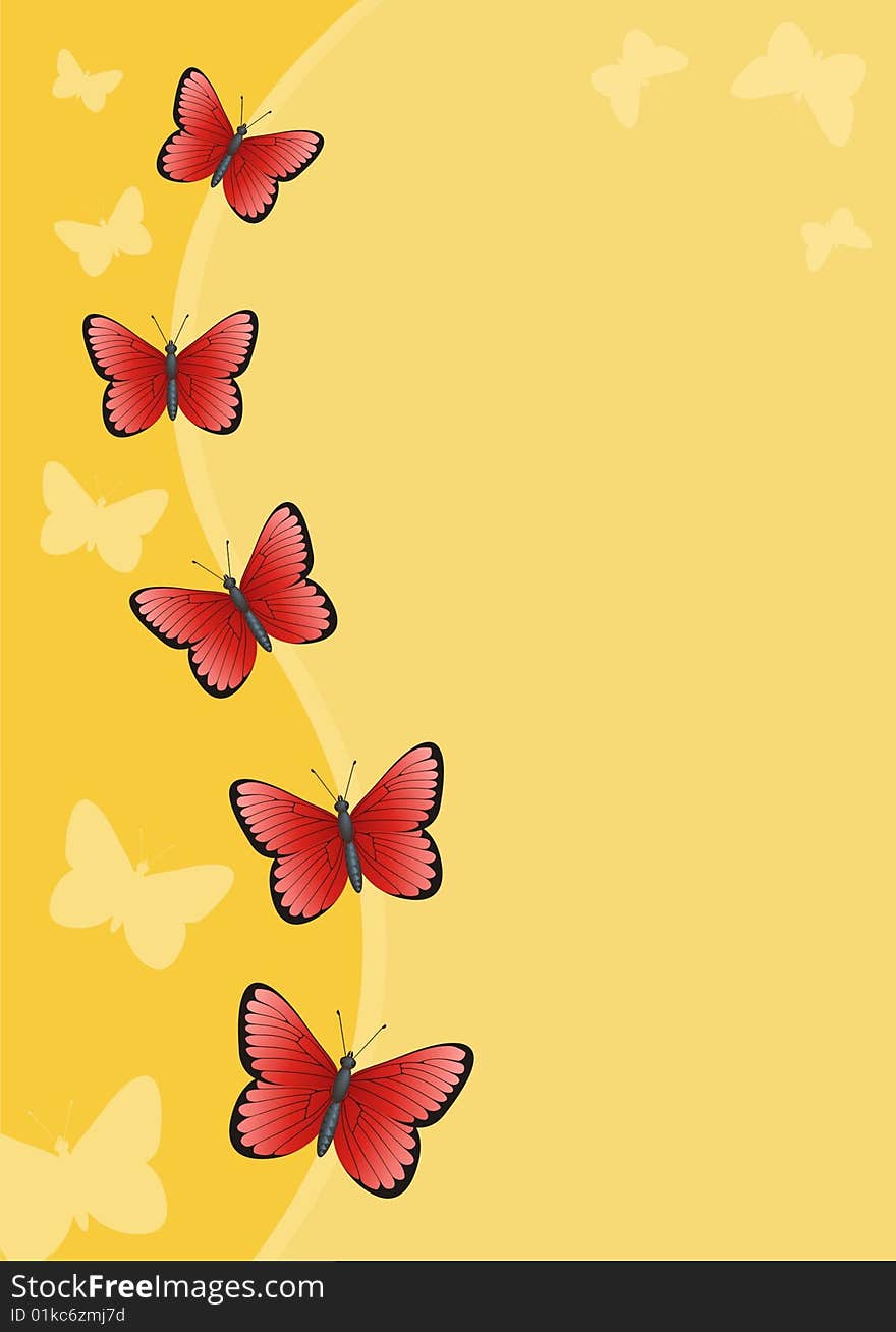 Butterfly card