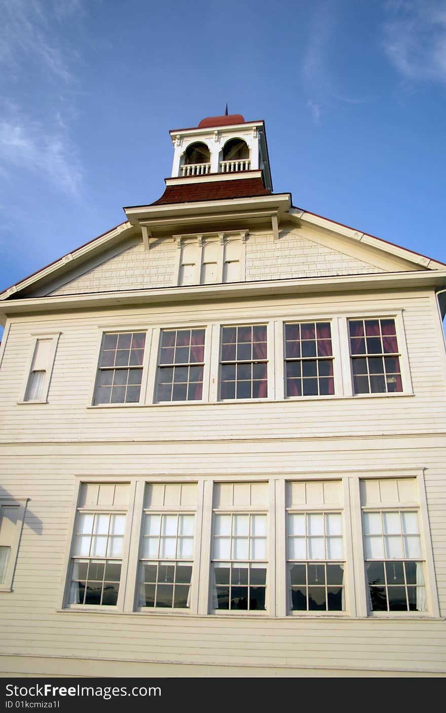 An old rural American schoolhouse built at the turn of the century. An old rural American schoolhouse built at the turn of the century.