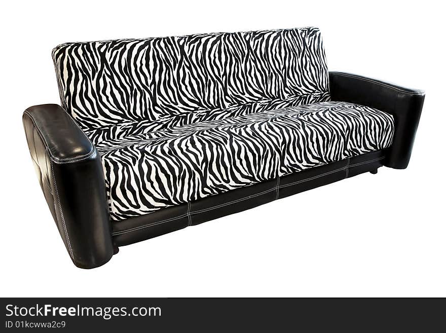 Zebra sofa