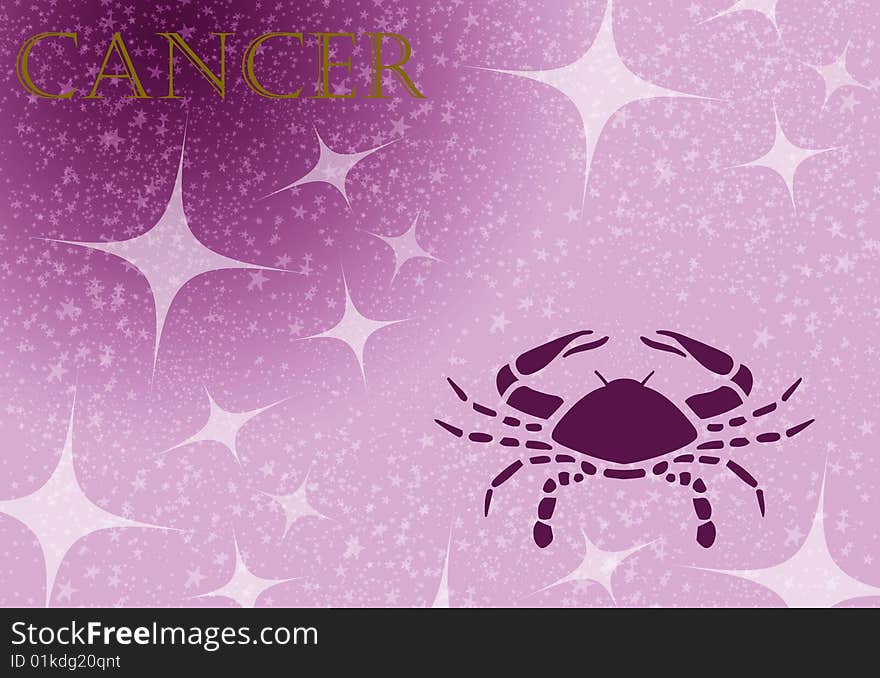 Zodiac sign cancer