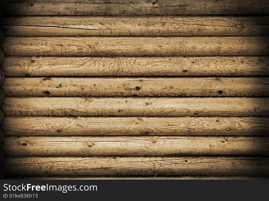 Structure of horizontal wooden beams. Structure of horizontal wooden beams