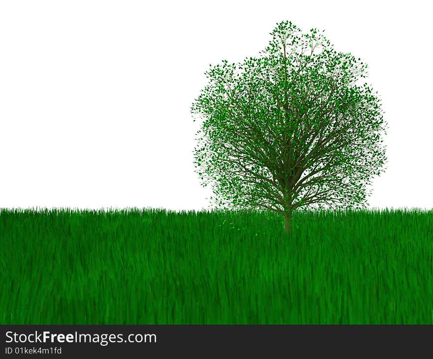 Green tree