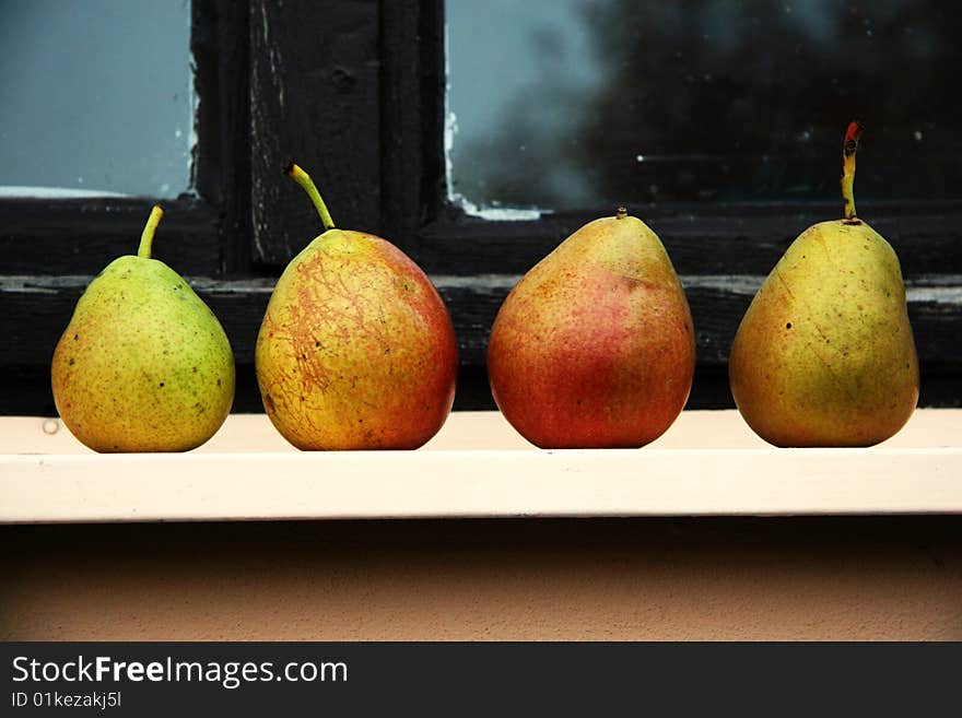 Four pears