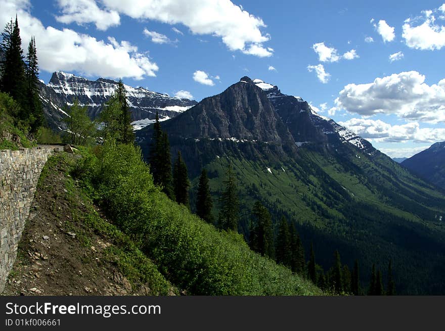 Glacier National Park in early summer